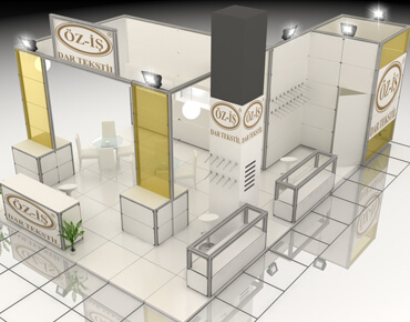 exhibition stand digital printing wall covering